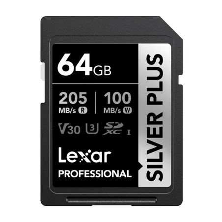 Lexar Professional SILVER PLUS SDXC 64GB memory card